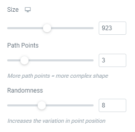 Designer Powerup - Blob Complexity & Contrast