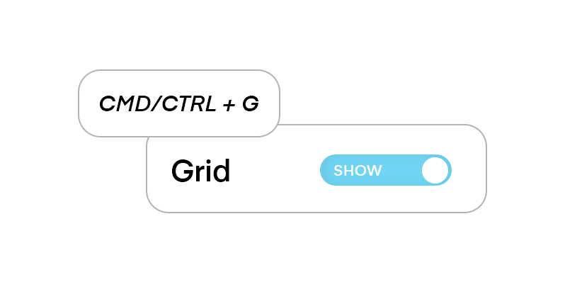 Layout Grid - Shortcut Key