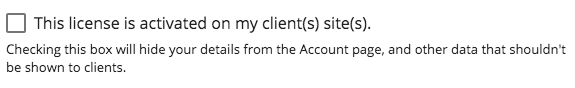 Hiding Account details from clients - Designer Powerup